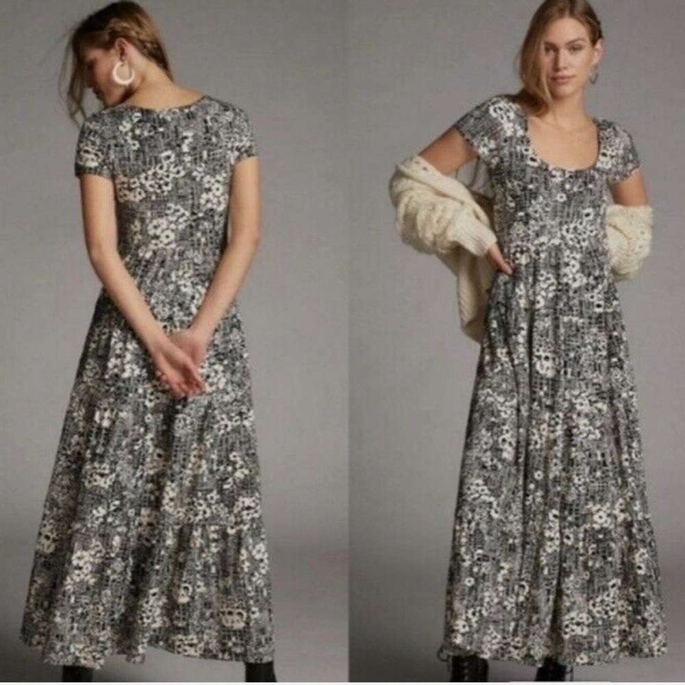 Maeve Catalina Tiered Maxi Dress